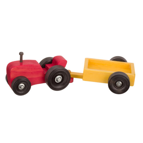 Small toy tractor wagon